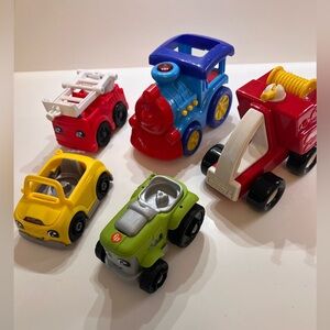 FISHER PRICE & COUPLE OTHER BRAND MISC TRUCK LIKE NEW FOR YOUR LITTLE ONE AGE 3